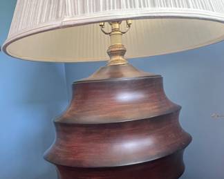 74. Wood Lamp (31")