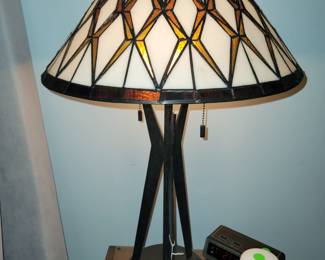 Mission style lamp