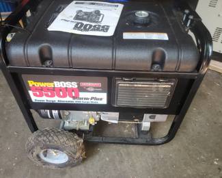 Gas powered Generac generator like new