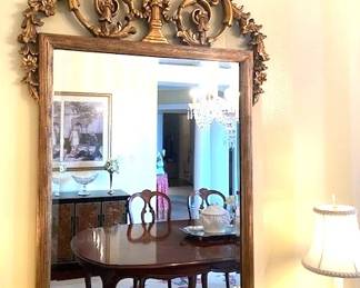 $ 195 Vintage Gold Mirror Great Condition  51" tall x 31" wide 