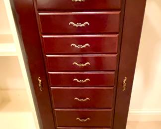 Sold    $ 124  Jewelry Chest like new