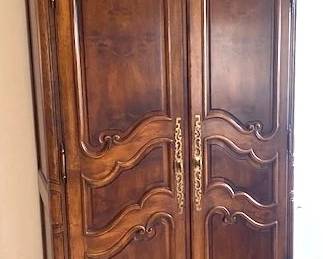 SOLD  $ 795 Henredon Armoire  Willandry    85" tall x 43" wide x 20" deep   Like New!