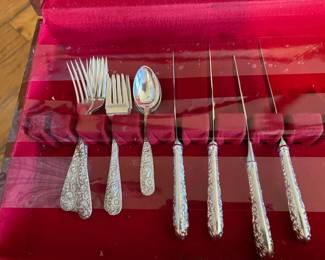 Sterling, S.Kirk, Service for 4