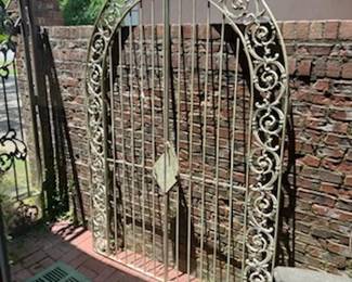 Beautiful iron gate