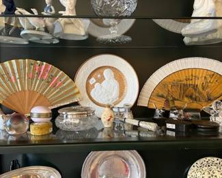 Snuff bottle, Russian wooden boxes, opera glasses