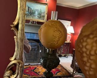 Wooden mirror, Made in Italy