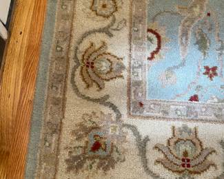 Ethan Allen Isfahan Wool Area Rug 4x6