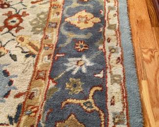 Pottery Barn Eva Persian Wool Rug Beige/Blue. 10’ x 14’