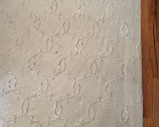 Ethan Allen Villa Meridian Snowfall Nylon Rug 9x12