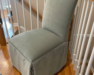 Ethan Allen Desk/Side Rollback Parson Chair