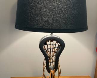 Pottery Barn Teen Lacrosse Trophy Lamp 5.5" W x 26.75" high