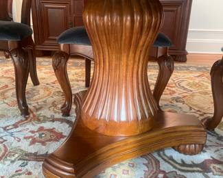 American Drew/Bob Mackie Double Pedestal Table 