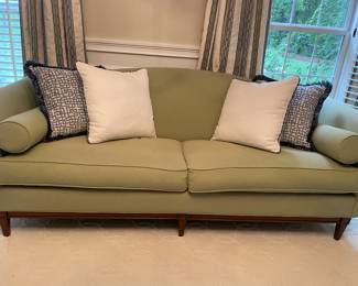 Ethan Allen Audrey Sofa with Custom Fabric  86”w x 35”d x 35”H