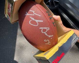 Tedy Bruschi
Autographed ball