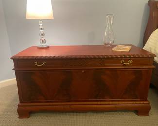 Antique Hope Chest 22” H x 45” W x 19” D
