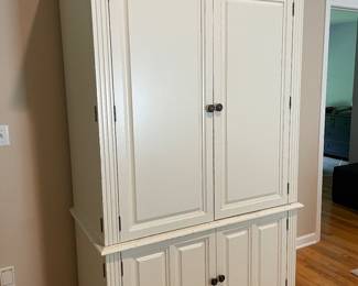 Ballard Design Chadwick Office Armoire. 46” W x 79” H x 25” D