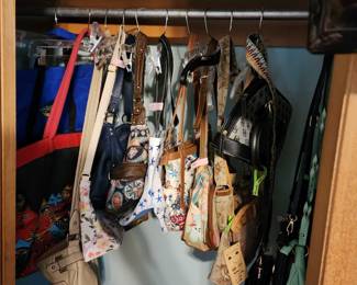 Lots of purses