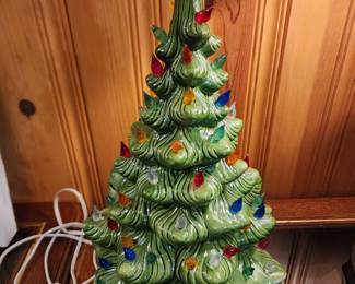 Vintage ceramic Christmas tree