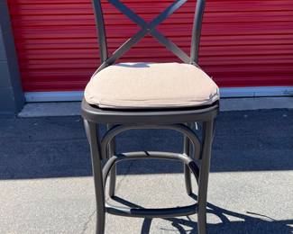 Restoration Hardware Madeleine Armless Bar Stools Set of 2