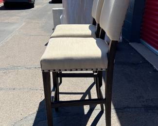 Restoration Hardware 18th C. Georgian Bar Stools - Set of 2