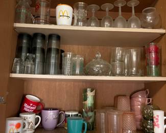 More vintage glassware