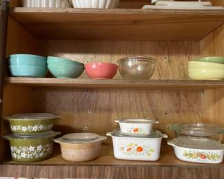 Corningware, Corelle, Tupperware and more