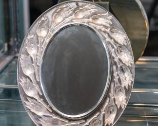 Lalique "Boutons de Roses" Mirror