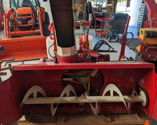 Buhler 600 snow blower Hydraulic and mechanical lifting 
