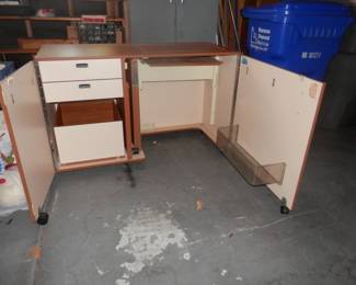 KOALA sewing cabinet....open