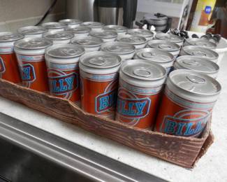 Billy Beer....4 unopened 6 packs....Billy Carter,  President Jimmy Carter's brother