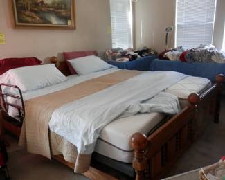Photo of total bed with frame and each adjustable bed within.....