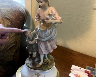 Lenwile China Ardalt Hand Painted Figurine