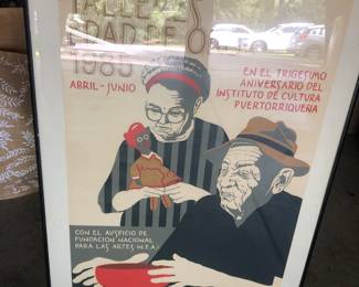 Mid Century Art Poster