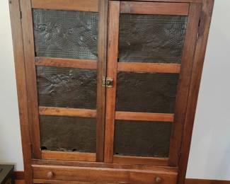 Old pie safe! Beautiful. Solid.