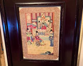 Early chinese porcelain plaque