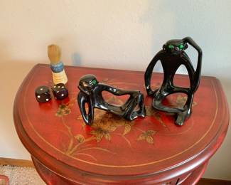 Mid century monkey figures 