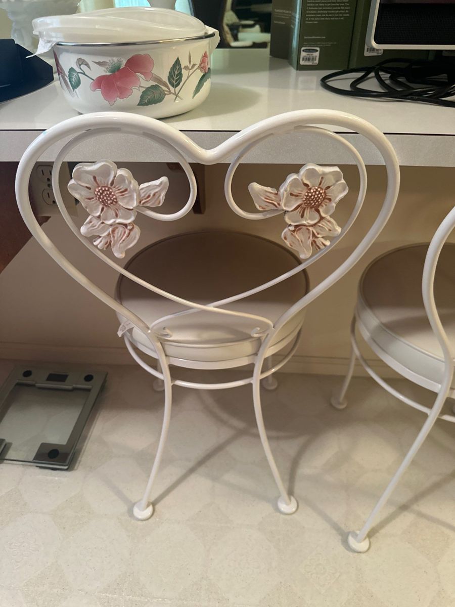 Vintage Wrought Iron Table Set
