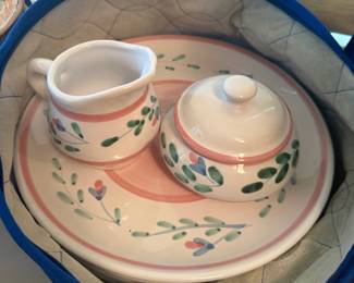 Caleca dishes - handpainted in Italy