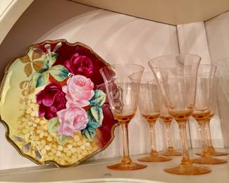 DEPRESSION WINE GLASSES