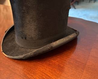 COREY & STEWART BEAVER & SILK 1940S TOP HAT