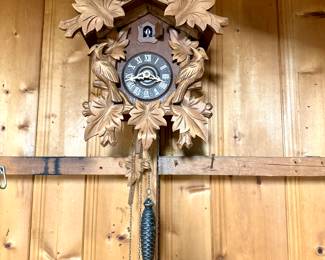 GERMAN SCHMECKENBECHER CUCKOO CLOCK