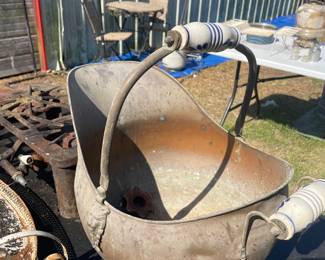 Copper pots and kettles