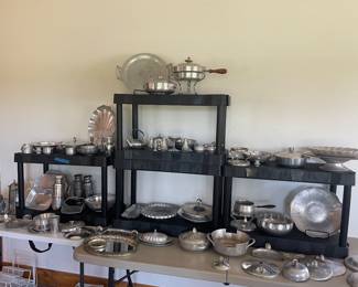 Rodney Kent Hammered Aluminum 