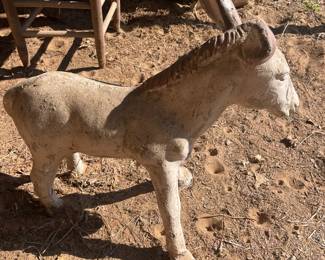 1950's concrete donkey