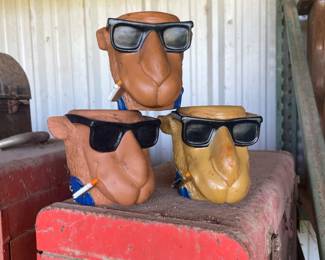 Vintage Joe Camel Beverage Holder Koozies