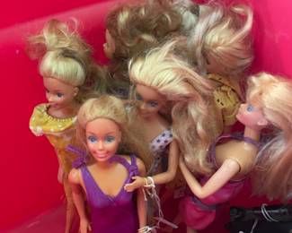Too many 1960's Barbie's & Ken dolls to post all