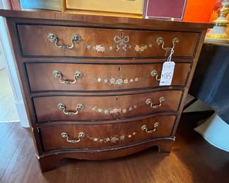 Vintage Mid 20th C. Drexel Heritage Hand Painted Chest 