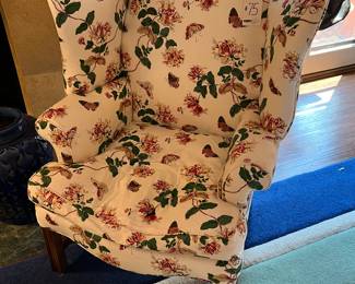2nd more dramatic Wing Back Chair