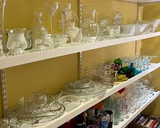 Assorted Glassware 