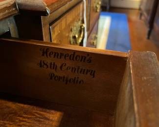 Henredon Marking to Drawer